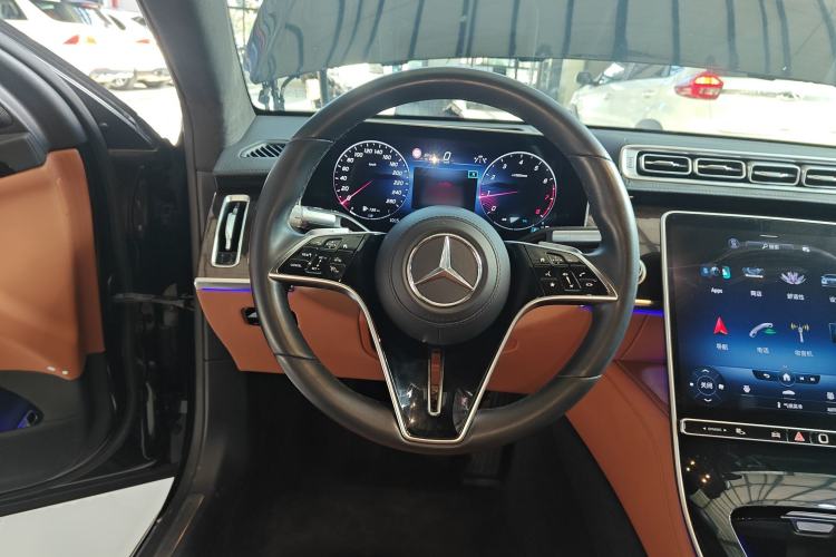Used Mercedes-Benz S-Class 2021 S 400 L Luxury Model Steering Wheel