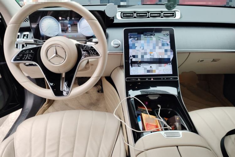 Used Mercedes-Benz S-Class 2021 S 400 L Business Model Center Console