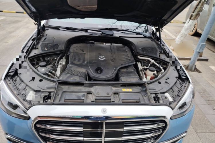 Used Mercedes-Benz S-Class 2021 S 400 L Business Model Engine Bay