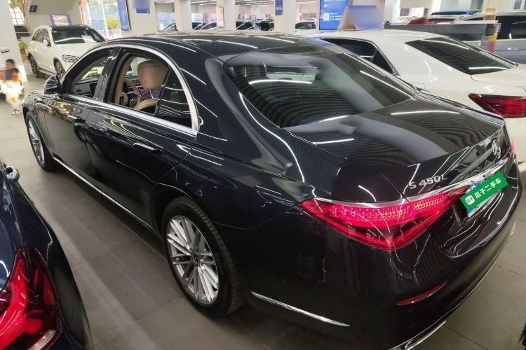 Used Mercedes-Benz S-Class 2021 S 450 L Left Side
