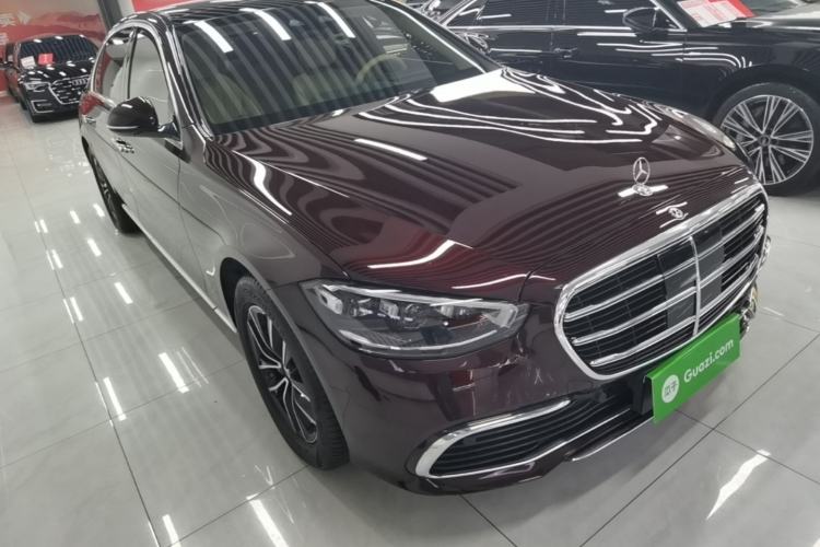 Used Mercedes-Benz S-Class 2021 S 400 L Business Model Front Right 45 Deg