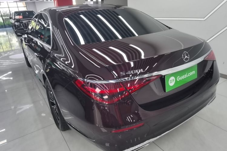 Used Mercedes-Benz S-Class 2021 S 400 L Business Model Rear Left 45 Deg