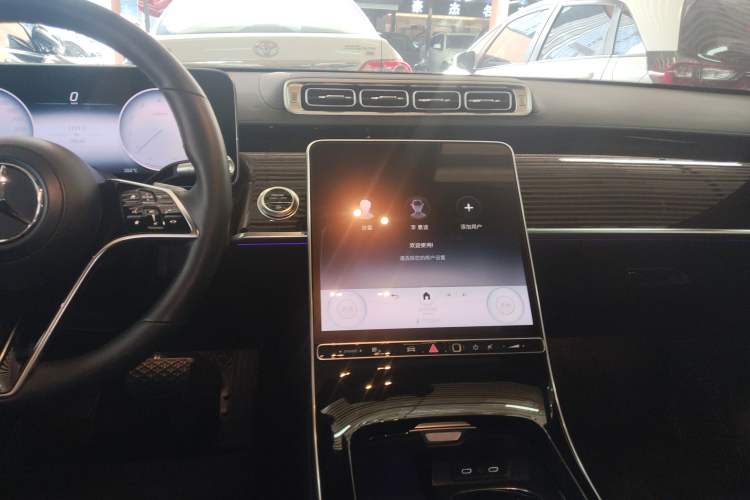 Used Mercedes-Benz S-Class 2021 Year Restyled S 450 L Audio And AC Panel