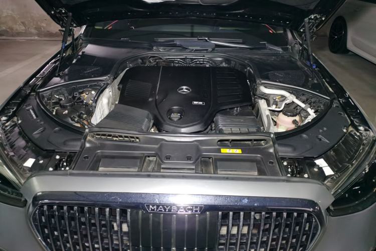 Used Mercedes-Benz S-Class 2021 S 500 L 4MATIC Engine Bay