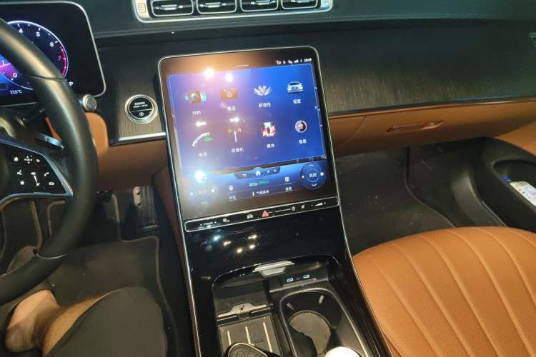 Used Mercedes-Benz S-Class 2022 S 400 L Business Model Audio And AC Panel