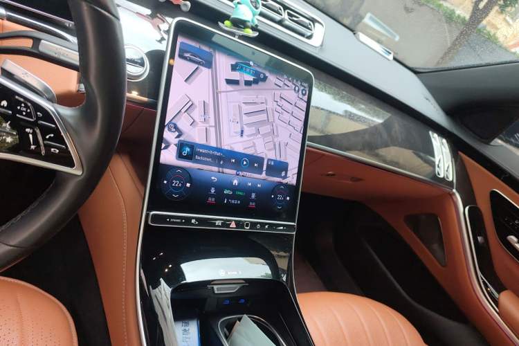Used Mercedes-Benz S-Class 2022 Revised S 400 L Luxury Edition Audio And AC Panel
