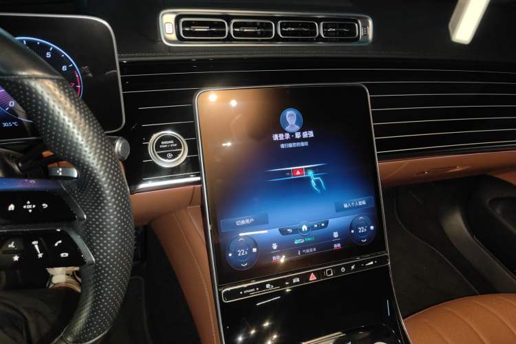 Used Mercedes-Benz S-Class 2022 S 450 L 4MATIC Audio And AC Panel