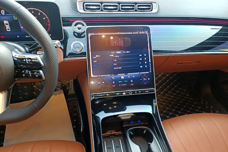 Used Mercedes-Benz S-Class 2022 Refresh S 450 L 4MATIC Audio And AC Panel