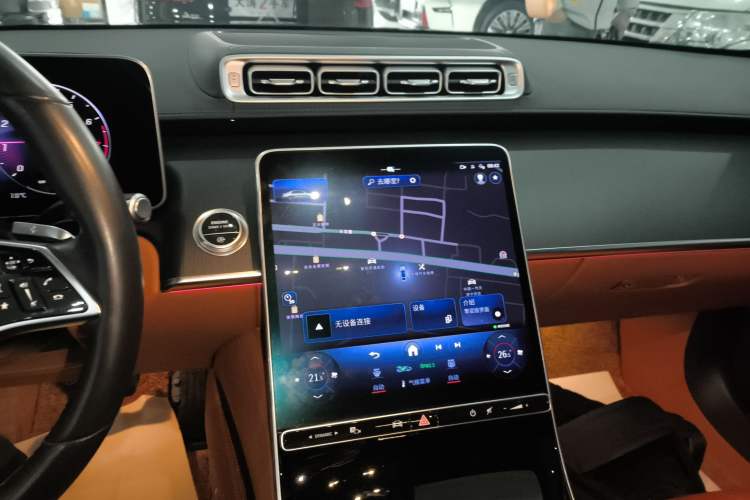 Used Mercedes-Benz S-Class 2022 Revised S 400 L Business Version Audio And AC Panel