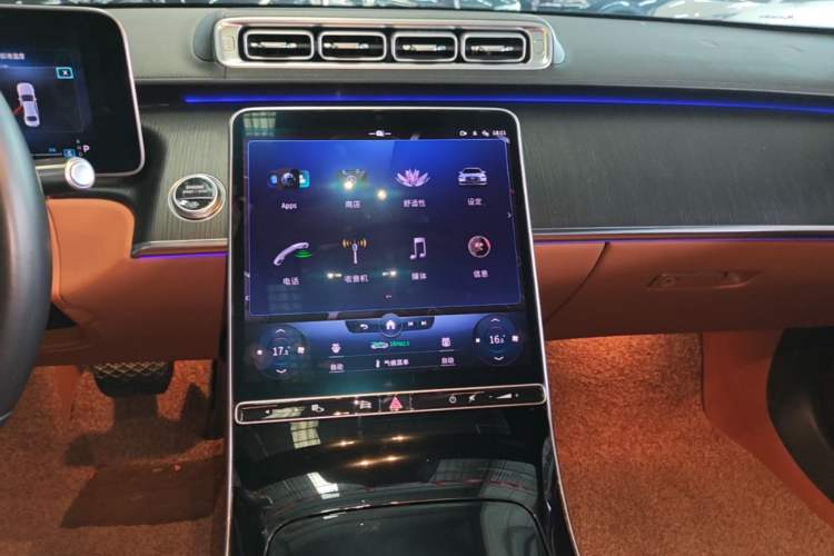 Used Mercedes-Benz S-Class 2022 Revised S 400 L Business Version Audio And AC Panel