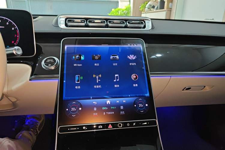 Used Mercedes-Benz S-Class 2022 Revised S 400 L Luxury Edition Audio And AC Panel