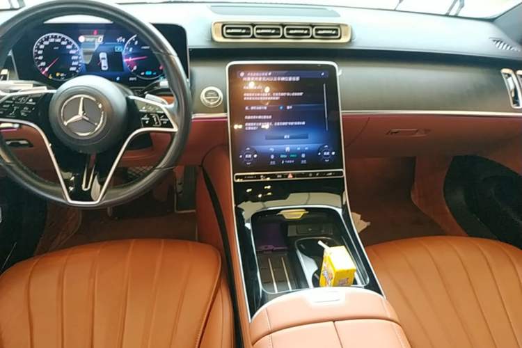 Used Mercedes-Benz S-Class 2022 Revised S 400 L Business Version Audio And AC Panel