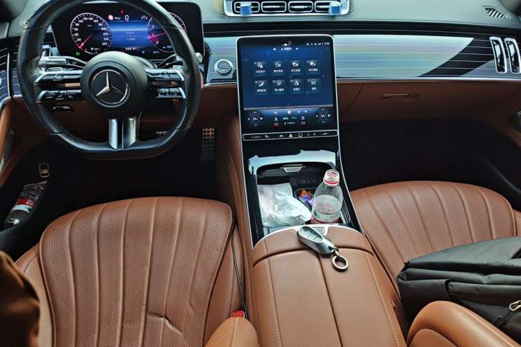 Used Mercedes-Benz S-Class 2022 Refresh S 450 L 4MATIC Center Console