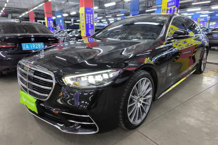 Used Mercedes-Benz S-Class 2022 Refresh S 450 L 4MATIC Guazi used car, China used car export, Used car for sale, Used cars, Cheapest cars for sale