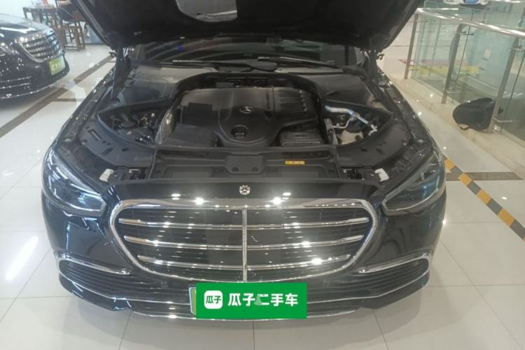 Used Mercedes-Benz S-Class 2022 S 400 L Business Model Engine Bay