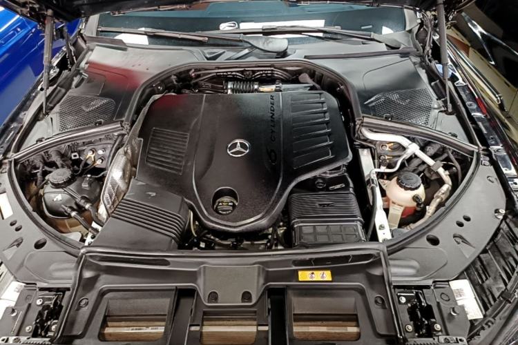 Used Mercedes-Benz S-Class 2022 S 400 L Luxury Model Engine Bay