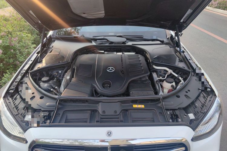 Used Mercedes-Benz S-Class 2022 Refresh S 450 L 4MATIC Engine Bay