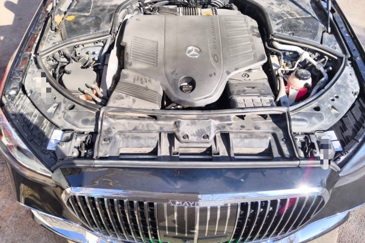 Used Mercedes-Benz S-Class 2022 S 400 L Luxury Model Engine Bay