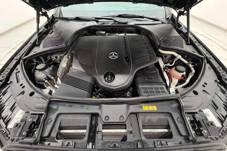 Used Mercedes-Benz S-Class 2022 Revised S 400 L Business Version Engine Bay