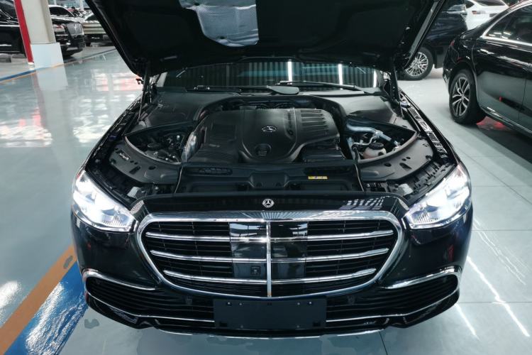 Used Mercedes-Benz S-Class 2022 Revised S 400 L Business Version Engine Bay