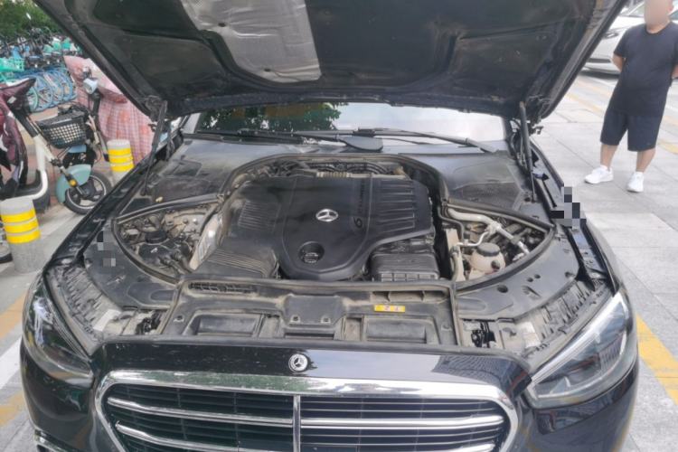 Used Mercedes-Benz S-Class 2022 S 400 L Business Model Engine Bay