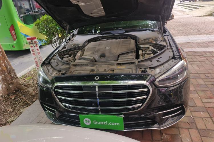 Used Mercedes-Benz S-Class 2022 S 450 L 4MATIC Engine Bay