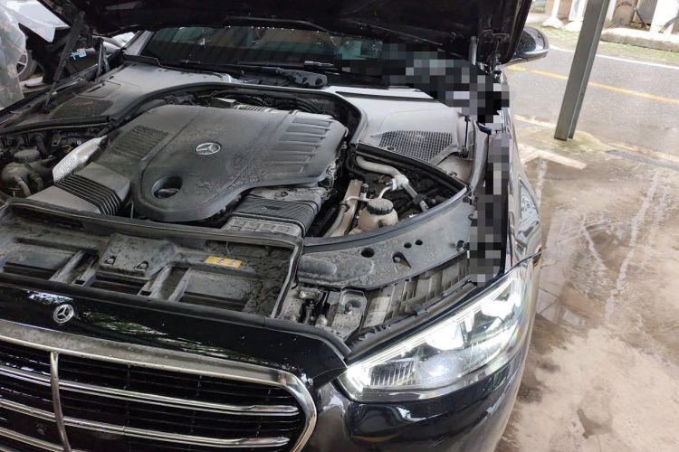 Used Mercedes-Benz S-Class 2022 Revised S 400 L Luxury Edition Engine Bay Left