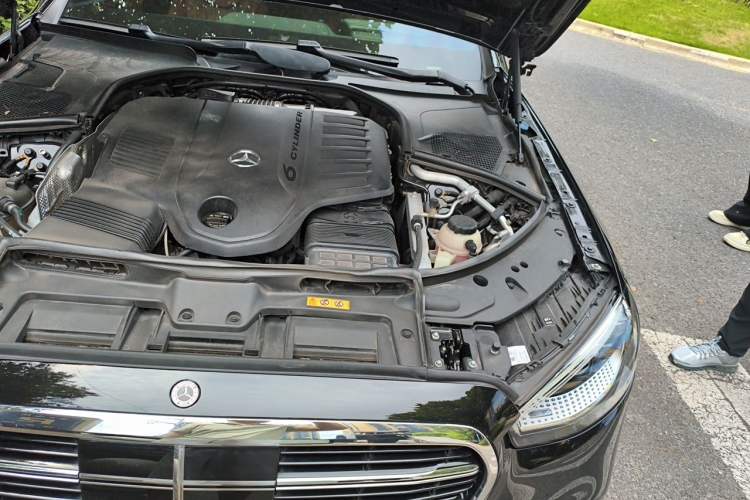 Used Mercedes-Benz S-Class 2022 S 450 L 4MATIC Engine Bay Left