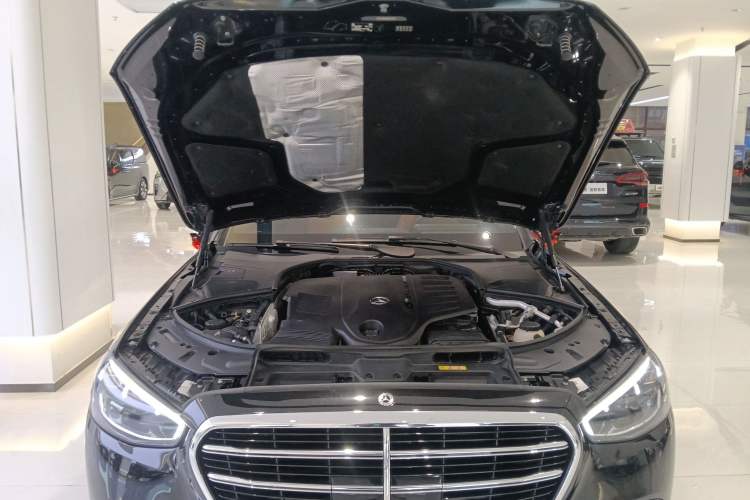 Used Mercedes-Benz S-Class 2022 Revised S 400 L Business Version Engine Bay