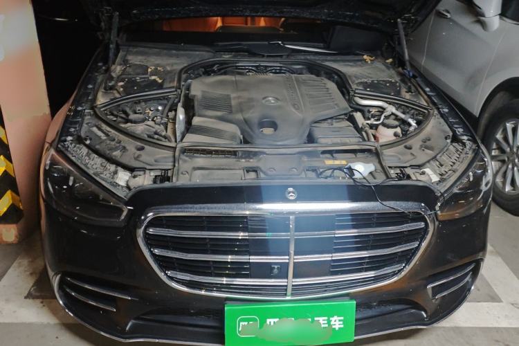 Used Mercedes-Benz S-Class 2022 S 450 L 4MATIC Engine Bay