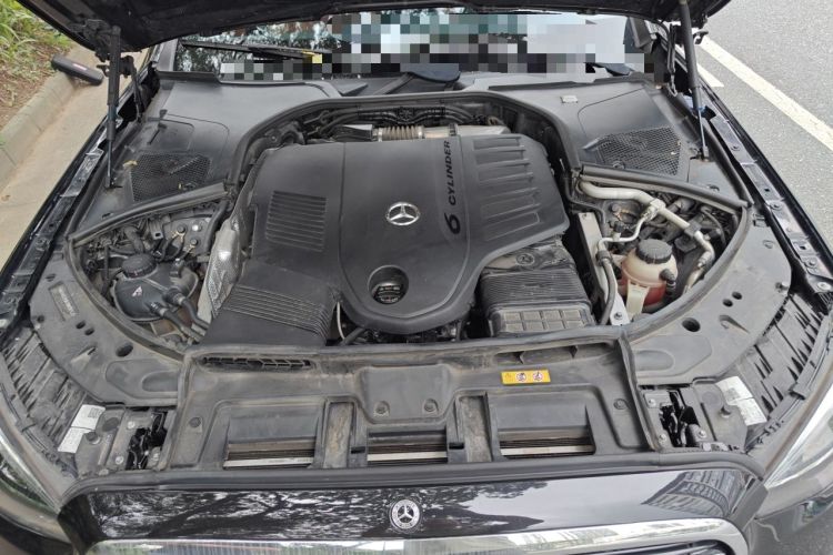Used Mercedes-Benz S-Class 2022 S 400 L Luxury Model Engine Bay