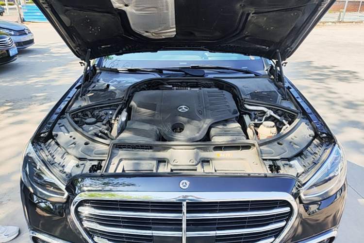 Used Mercedes-Benz S-Class 2022 Revised S 400 L Business Version Engine Bay