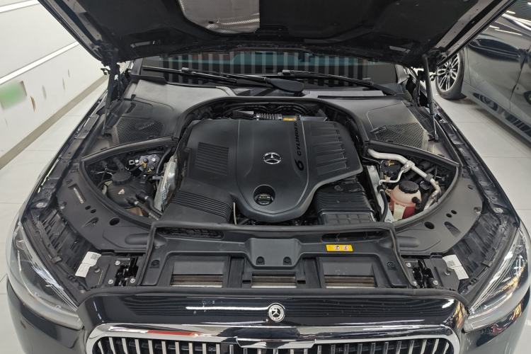 Used Mercedes-Benz S-Class 2022 S 400 L Luxury Model Engine Bay