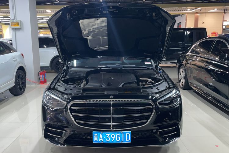 Used Mercedes-Benz S-Class 2022 S 450 L 4MATIC Engine Bay