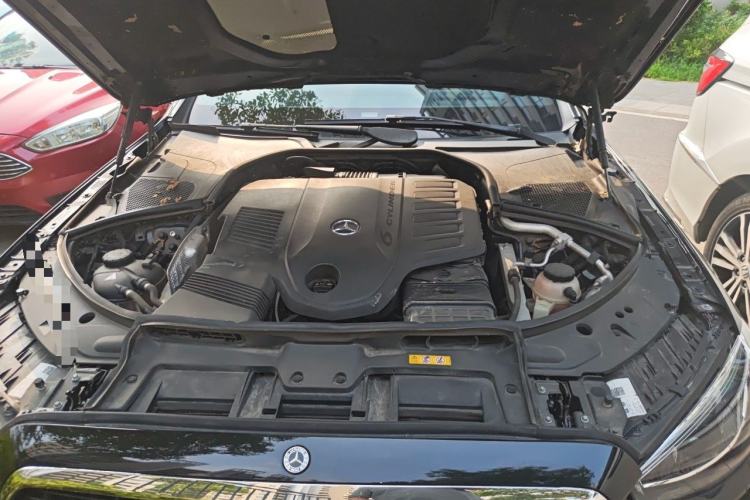 Used Mercedes-Benz S-Class 2022 S 400 L Business Model Engine Bay