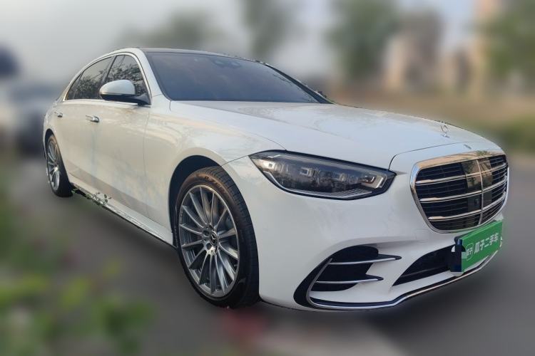 Used Mercedes-Benz S-Class 2022 Refresh S 450 L 4MATIC Front Right 45 Deg