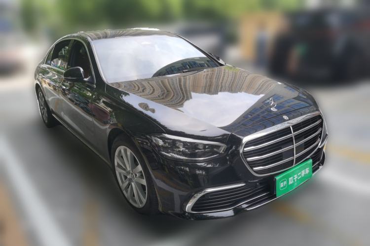 Used Mercedes-Benz S-Class 2022 S 400 L Business Model Front Right 45 Deg