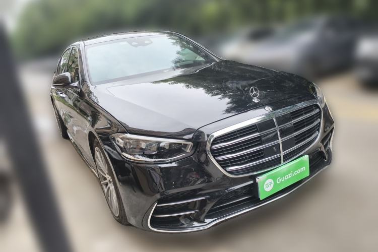 Used Mercedes-Benz S-Class 2022 S 450 L 4MATIC Front Right 45 Deg