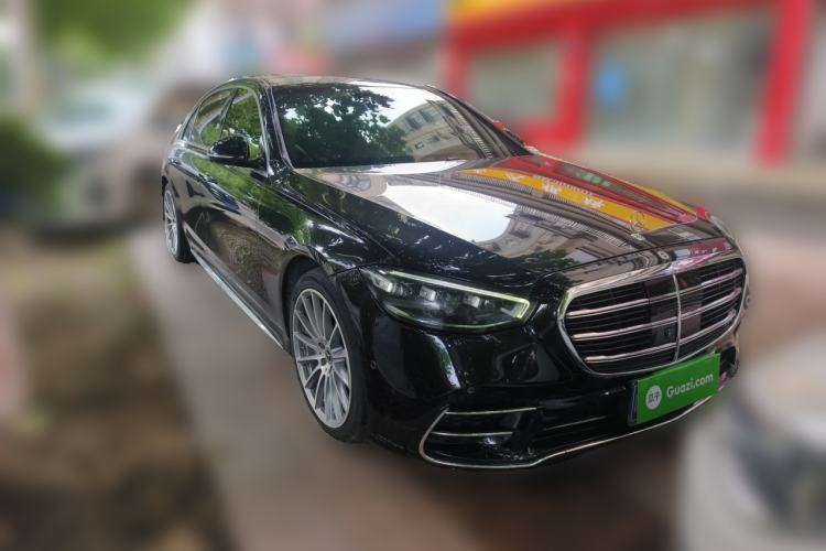 Used Mercedes-Benz S-Class 2022 S 450 L 4MATIC Front Right 45 Deg