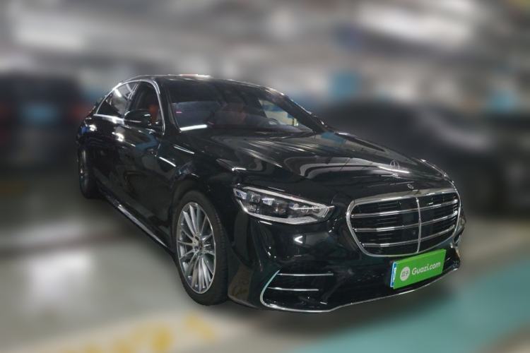 Used Mercedes-Benz S-Class 2022 Restyled S 500 L 4MATIC Front Right 45 Deg