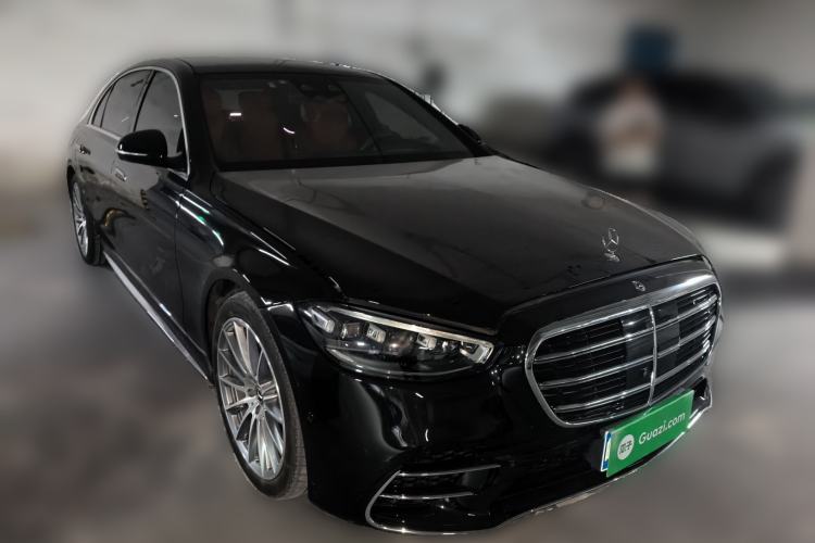 Used Mercedes-Benz S-Class 2022 Refresh S 450 L 4MATIC Front Right 45 Deg