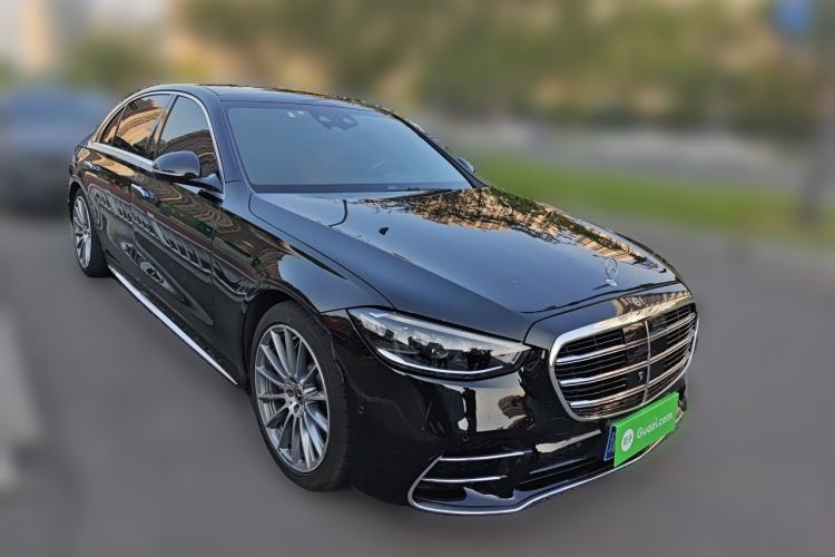 Used Mercedes-Benz S-Class 2022 Refresh S 450 L 4MATIC Front Right 45 Deg