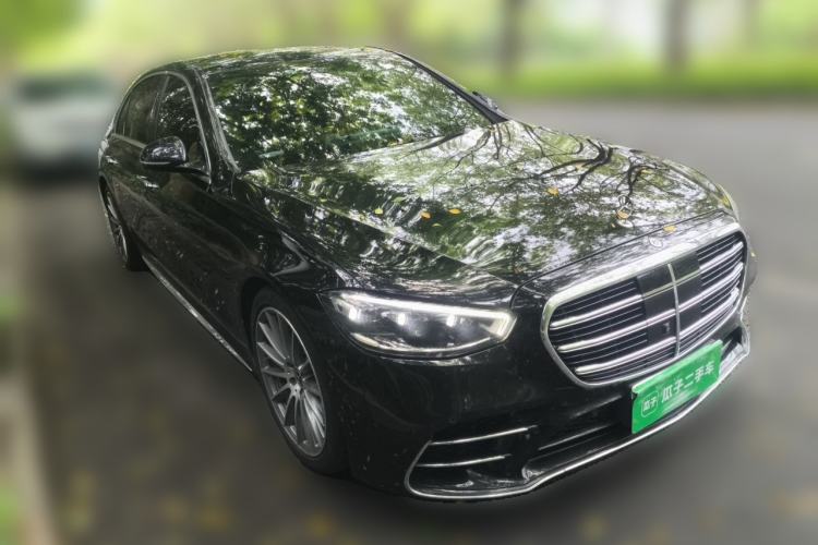 Used Mercedes-Benz S-Class 2022 Refresh S 450 L 4MATIC Front Right 45 Deg