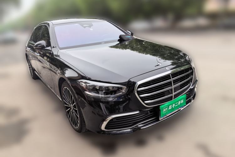 Used Mercedes-Benz S-Class 2022 S 400 L Business Model Front Right 45 Deg