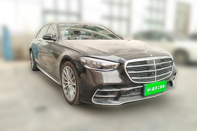 Used Mercedes-Benz S-Class 2022 Refresh S 450 L 4MATIC Front Right 45 Deg