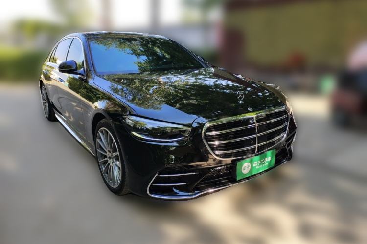Used Mercedes-Benz S-Class 2022 Refresh S 450 L 4MATIC Front Right 45 Deg