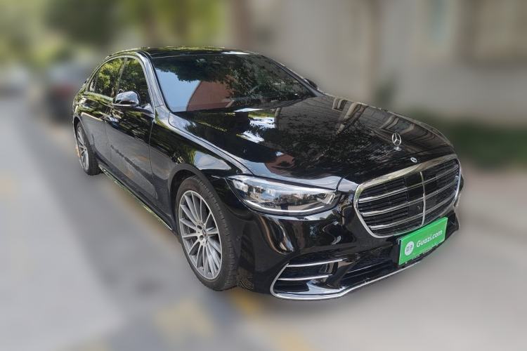 Used Mercedes-Benz S-Class 2022 Refresh S 450 L 4MATIC Front Right 45 Deg