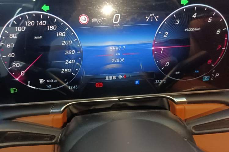 Used Mercedes-Benz S-Class 2022 Revised S 400 L Business Version Instrument Cluster