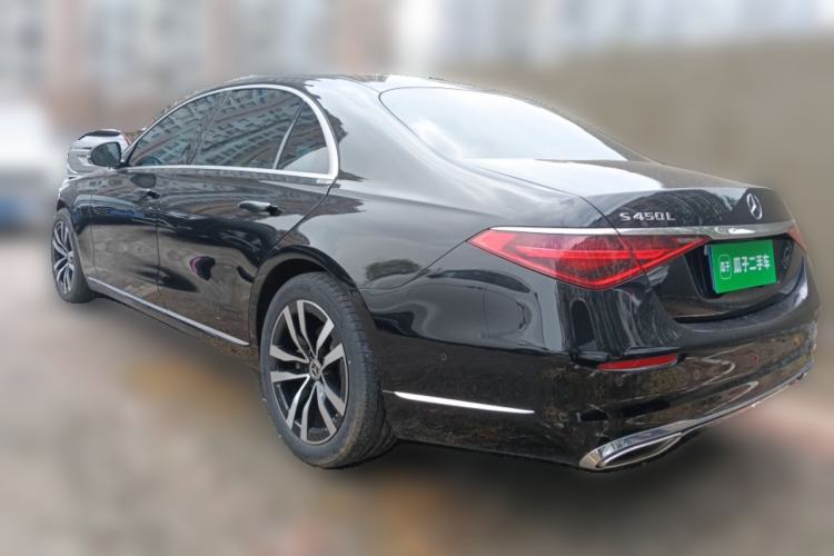 Used Mercedes-Benz S-Class 2022 Revised S 400 L Luxury Edition Rear Left 45 Deg