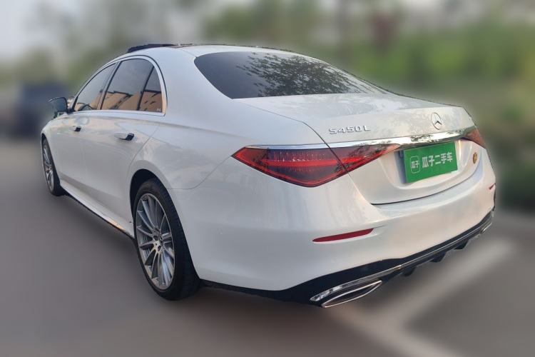 Used Mercedes-Benz S-Class 2022 Refresh S 450 L 4MATIC Rear Left 45 Deg